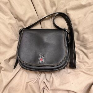 Coach x Disney Mickey Mouse Saddle Bag – Limited Edition